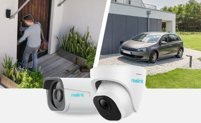Reolink introduce nuevas cámaras inteligentes: 5MP & amp; 4K personas y movimiento del automóvil distinguible de los demás