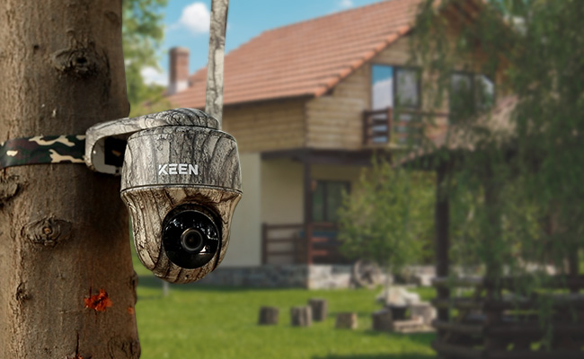 Uso de cámaras de seguimiento para garantizar la seguridad de la casa