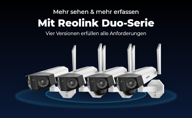 ¡La serie Reolink Duo finalmente está aquí con un 15% de descuento y un regalo gratis! Lentes 2K duales inteligentes para doble protección