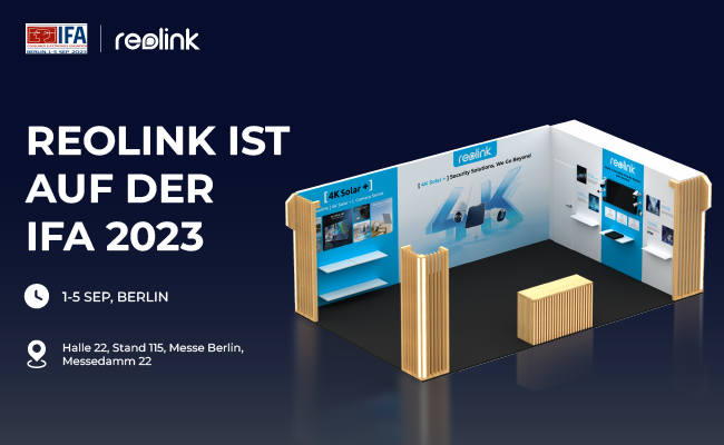 Nuevo Reolink 4K Solar+ en IFA 2023