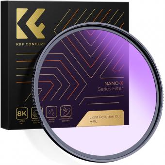 K & amp; f concepto xk43 filtro de noche natural de 58 mm