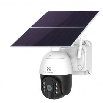 4G Sun Safety Safety System LTE CCTV Sunny Camera PIR PIR Sensor humano + Detección de IA Audio Audio Batería incorporada 9000MAH 2K Visión nocturna infrarroja 10 m/33 pies US