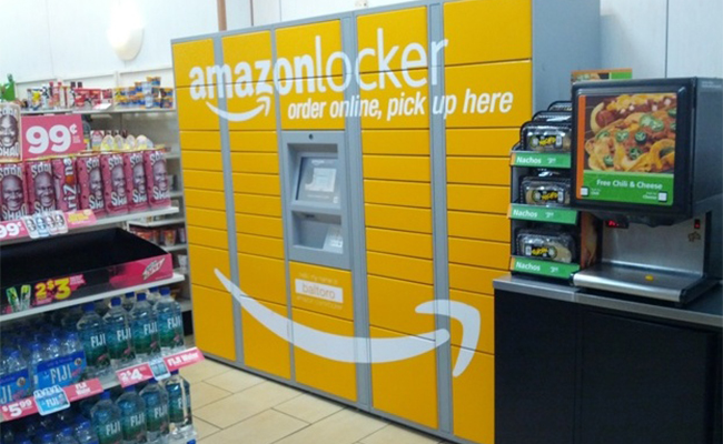 Gabinete de Amazon para evitar el robo de parcelas